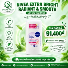 Sáp ngăn mùi nữ NIVEA trắng mịn mờ vết thâm 50ml