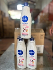 98413 SỮA DƯỠNG THỂ DƯỠNG TRẮNG DA BAN NGÀY 350ML ( HỒNG ) x 12 CHAI