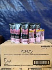 SỮA RỬA MẶT SẠCH SÂU PONDS SÁNG DA SẠCH DẦU NHỜN TẶNG 100g (ĐEN) x 24 bộ