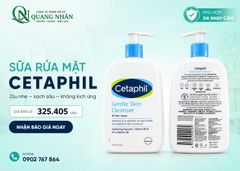 Sữa rửa mặt CETAPHIL gentle skin cleanser 473ml