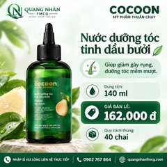 COCOON - nước dưỡng tóc tinh dầu bưởi 140ml