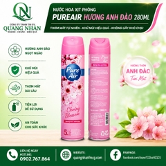 Nước hoa xịt phòng pureair hương anh đào 280ml