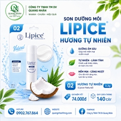 Son dưỡng môi hương tự nhiên (LIPICE natural) 3,3g