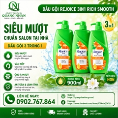DẦU GỘI REJOICE SIÊU MƯỢT 630 ML x 6 Chai