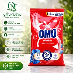 Bột giặt OMO huong thom mat 5.5kg