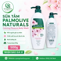 Sữa tắm PALMOLIVE sảng khoái dịu êm 500g