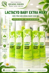 LACTACYD BABY EXTRA MILKY 250ML X 24 CHAI
