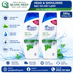 Dầu gội H&S bạc hà mát lạnh 170ml