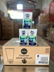 88880 SỮA RỬA MẶT NIVEA NAM BRIGHT 12H OIL CLEAR SCRUB 100G x 24 CHAI