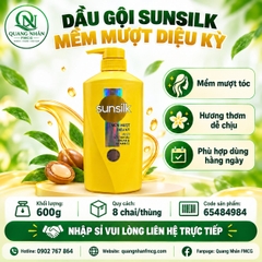 Dầu gội SUNSILK mềm mượt diệu kỳ 600g
