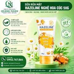 SỮA RỬA MẶT HAZELINE NGHỆ HOA CÚC 50GX24