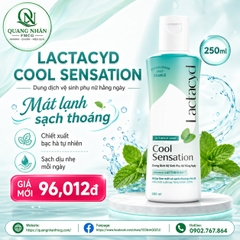 LACTACYD FEMININE WASH 250ML COOL SENSATION VN X 24 Chai