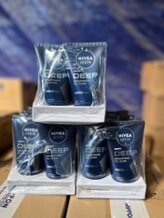 84415 SỬA RỮA MẶT NAM NIVEA  SDEEP WHITENING CLEAR 100G