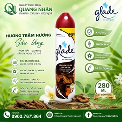 XỊT PHÒNG GLADE - H.TRAMHUONG 280ML x 12 chai