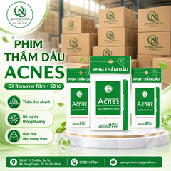 Phim thấm dầu ACNES oil remover film 50 tờ