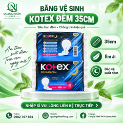 Băng vệ sinh KOTEX đêm - 35cm
