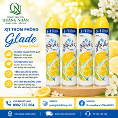 XỊT PHÒNG GLADE - H.CHANH 280ML x 12 chai