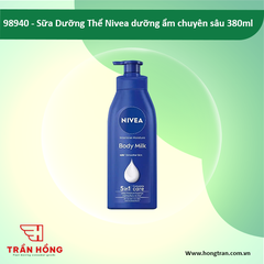 98940 Sữa Dưỡng Thể Nivea dưỡng ẩm chuyên sâu 380ml x 12 chai