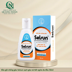 Dầu gội chống gàu selsun sạch gàu và hết ngứa da đầu 50ml