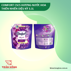 Nước xả vải COMFORT huong nuoc hoa thiên nhiên diệu kỳ 3.1l