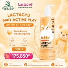 LACTACYD ACTIVE PLAY 500ML X 12 CHAI