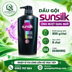 Dầu gội SUNSILK óng mượt rạng ngời 850g