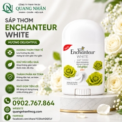 Sáp khử mùi trắng da Enchanteur Delightful 40gChai*  24 Chai/Thùng ( xanh lá )