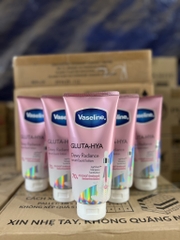 SỮA DƯỠNG THỂ VASELINE DEWY RADIANCE 70X (HỒNG)  300ML X 12 Tuýp