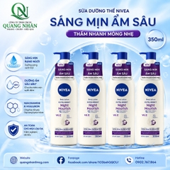 CODE NEW MẪU MỚI 98412 SỮA DƯỠNG THỂ DƯỠNG TRẮNG DA BAN ĐÊM 350ML ( TÍM ) x 12 CHAI