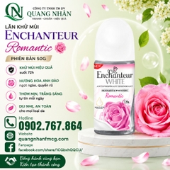 LĂN KHỬ MÙI ENCHANTEUR ROMATIC 50ML x 24 CHAI ( HỒNG )
