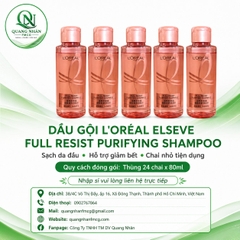 Dầu gội L'OREAL PARIS full resist purifying 80ml