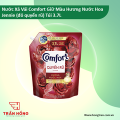 Nước xả vải COMFORT giữ màu hương nước hoa quyến rũ túi 3.7l