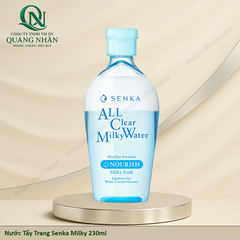 Nước Tẩy Trang Senka Milky 230ml x 36 chai ( xanh dương )