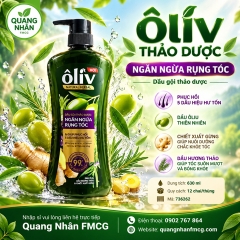 Dầu gội Ôliv thảo dược ngăn ngừa rụng tóc 630 ml x 12 chai