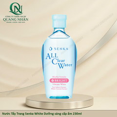 Nước Tẩy Trang Senka White Dưỡng sáng cấp ẩm 230ml x 36 chai ( HỒNG )