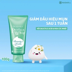 Sữa rửa mặt Senka Acne Giành cho da Mụn 100g x 36 tuýp ( XANH LÁ )