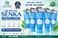 Sữa rửa mặt Senka PERFECT WHIP A 120g x 48 tuýp ( XANH DƯƠNG )