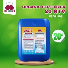 Phân bón hữu cơ Organic Fertilizer 20 NTV – can 20 lít – dạng nước