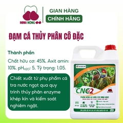 Phân bón lá hữu cơ sinh học - Dịch đạm cá cô đặc CNC2 - can 5 lít - dạng nước