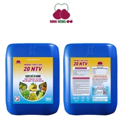 Phân bón hữu cơ Organic Fertilizer 20 NTV – can 20 lít – dạng nước