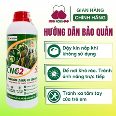 Phân bón lá hữu cơ sinh học - Dịch đạm cá cô đặc CNC2 - chai 1 lít - dạng nước