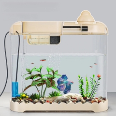 Hồ cá Betta để bàn có lọc và đèn LED