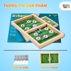 Cờ Búng Đối Kháng Hình Sân Cỏ Đá Banh- Trò chơi Gia Đình Cho Trẻ Em WonderToysVN