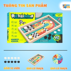 Cờ Búng Đối Kháng Sân Đua- Game Trí Tuệ Đường đua cờ búng– vừa chơi vừa tính điểm, WonderToysVN