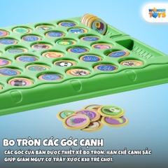 Bàn Cờ Lật Hình Quân Cờ Game Trí Nhờ- Đồ Chơi Trí Tuệ Rèn Luyện Quan Sát Cho Bé WonderToysVN