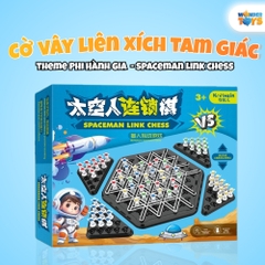 Cờ Vây Liên Xích Tam Giác Dây Thun Hình Phi Hành Gia Đồ Chơi Phát Triển Tư Duy Cho Bé- WonderToysVN