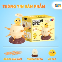 Đồ Chơi Thùng Cướp Biển Vui Nhộn Hình Trứng Gà Con- Đồ chơi trò chơi trí tuệ- WonderToysVN