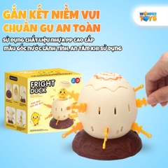 Đồ Chơi Thùng Cướp Biển Vui Nhộn Hình Trứng Gà Con- Đồ chơi trò chơi trí tuệ- WonderToysVN