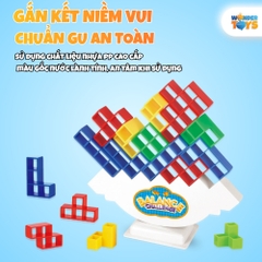 Bộ Đồ Chơi Tháp Cân Bằng 32 Cái Phát Triển Tư Duy Sáng Tạo Cho Trẻ