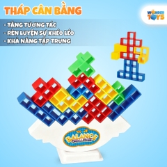 Bộ Đồ Chơi Tháp Cân Bằng 32 Cái Phát Triển Tư Duy Sáng Tạo Cho Trẻ